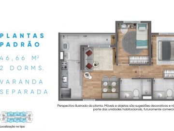 Planta Padro - 46m