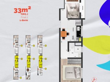 33m 1 dorm