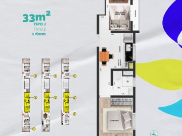 33m 1 dorm