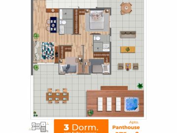 Planta Tipo 131m